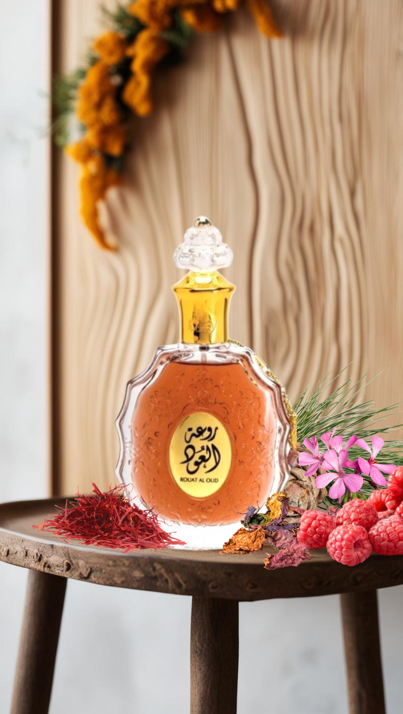 Rouat al Oud by Lattafa 3.4fl Oz, 100ml