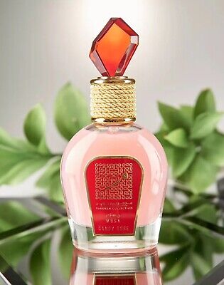 Musk Candy Rose by Lattafa 3.4 fl Oz, 100ml